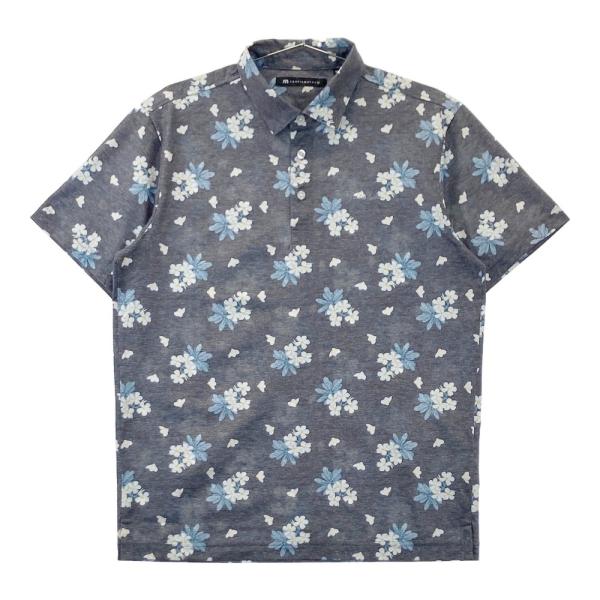 サイズ：XL TRAVIS MATHEW トラビスマシュー  半袖ポロシャツ 花柄 グレー系 [240101431311] ゴルフウェア メンズ ストスト トラヴィスマシュー（Travis Mathew）（メンズ）ゴルフウェア