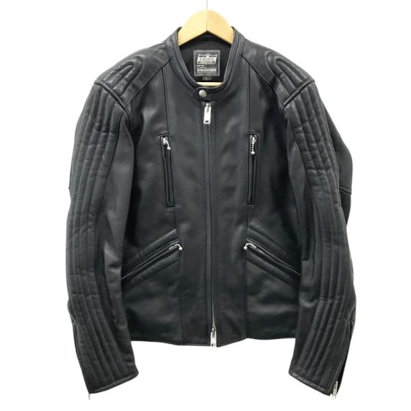 KADOYA K'SPRODUCT ブラック L KADOYA ブラックスター カドヤ GOD SPEED ジャケット 本革