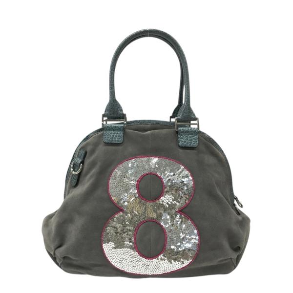 muta MUTA ムータ ハンドバッグ スエード 8 グレー系 レディース muta MUTA ムータ ハンドバッグ スエード 8 グレー系 レディース