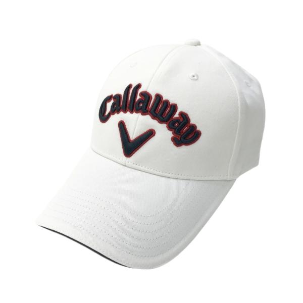 新品】CALLAWAY キャロウェイ ベーシックロゴキャップ ホワイト
