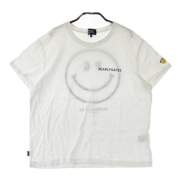 PEARLY GATES パーリーゲイツ 半袖Tシャツ ホワイト系 1 ゴルフ