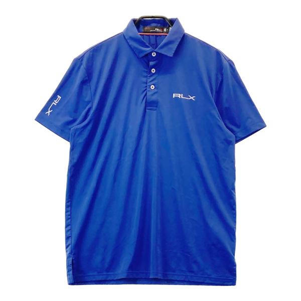 RLX ラルフローレン 半袖ポロシャツ ブルー系 M ゴルフウェア メンズ