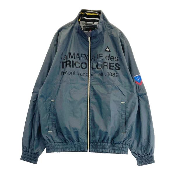 サイズ：L LE COQ GOLF ルコックゴルフ  2WAY 裏メッシュ ジップジャケット  グレー系 [240101413161] ゴルフウェア メンズ ストスト LE COQ GOLF ルコックゴルフ 2WAY 裏メッシュ ジップジャケット