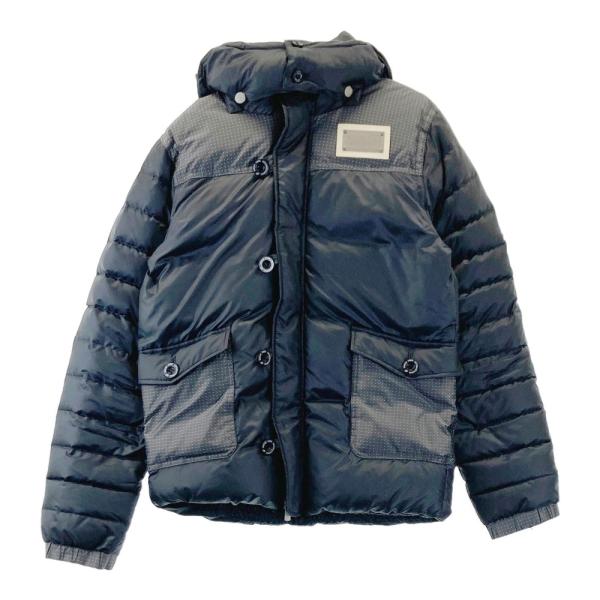 サイズ：1 ZOY ゾーイ  2WAYダウンジャケット ドット柄 グレー系 [240101413705] ゴルフウェア メンズ ストスト ZOY ゾーイ 2WAYダウンジャケット ドット柄 グレー系 1 ゴルフ