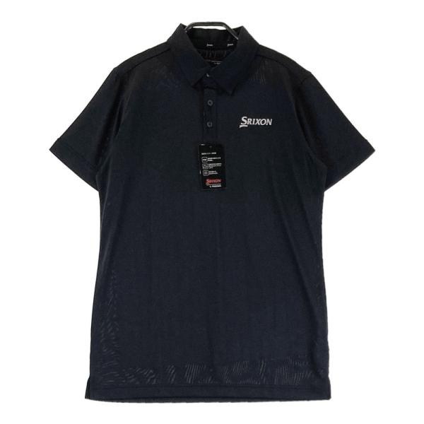 新品】SRIXON スリクソン by DESCENTE 半袖ポロシャツ ブラック