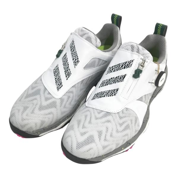 ADIDAS GOLF アディダスゴルフ IG8705 シューズ コードカオス 25 ボア  ホワイト系 25 [240101416764] ゴルフウェア メンズ ストスト 新品】ADIDAS GOLF アディダスゴルフ IG8705 シューズ コード