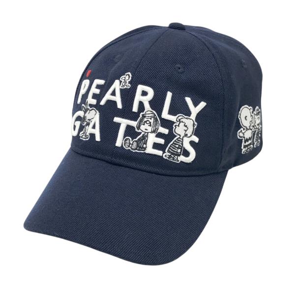 PEARLY GATES パーリーゲイツ ×PEANUTS キャップ スヌーピー PEARLY GATES パーリーゲイツ ×PEANUTS キャップ スヌーピー