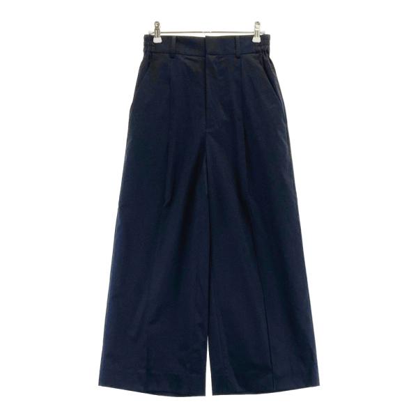 美品】ebure エブール パンツ ネイビー系 36 レディース