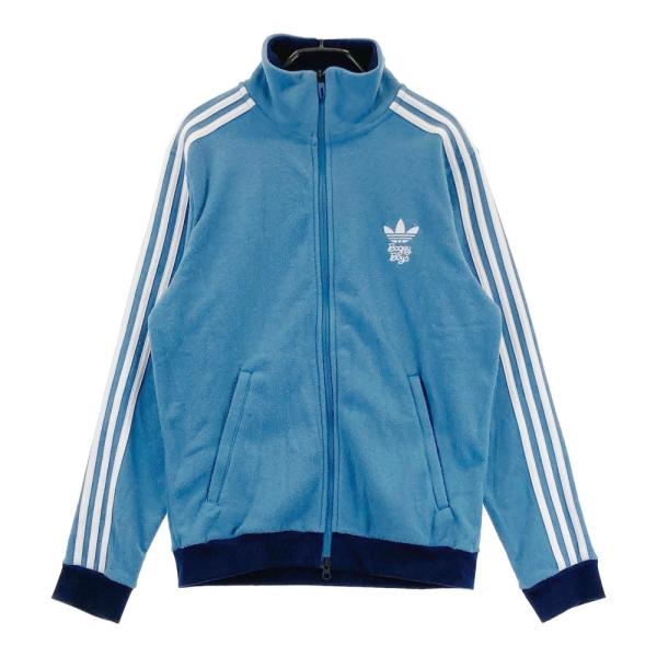  / アディダス | × Bogey Boys パイル トラックジャケット | XL | ライトブルー/ブルー | メンズ ADIDAS GOLF アディダスゴルフ × BOGEY BOYS パイル トラック