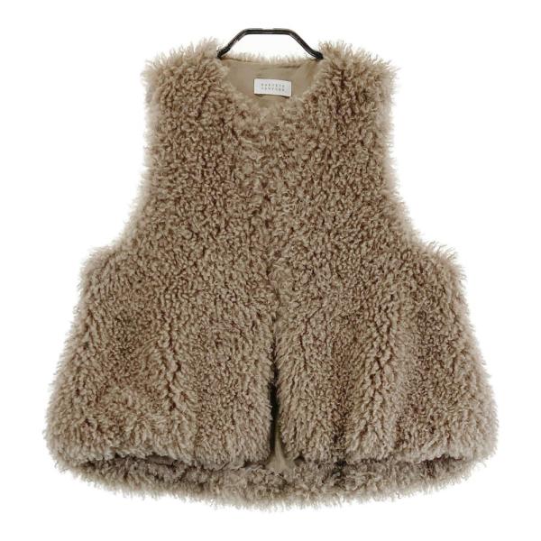 BARNEYS NEW YORK♡ベージュファー付きケープコート BARNEYS NEW YORK♡ベージュファー付きケープコート