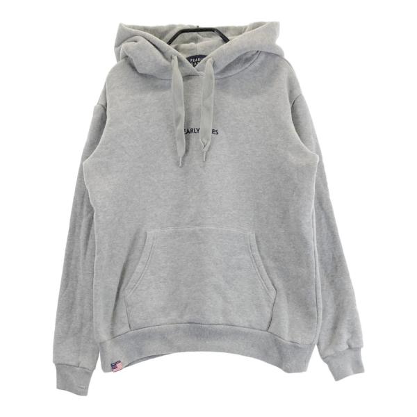 PEARLY GATES パーリーゲイツ スウェット 長袖パーカー グレー系 0