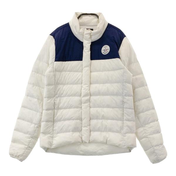 CALLAWAY キャロウェイ 2way ダウン ジャケット ホワイト M キャロウェイ ダウンジャケット 白 2WAY袖着脱可 ダブルジップ