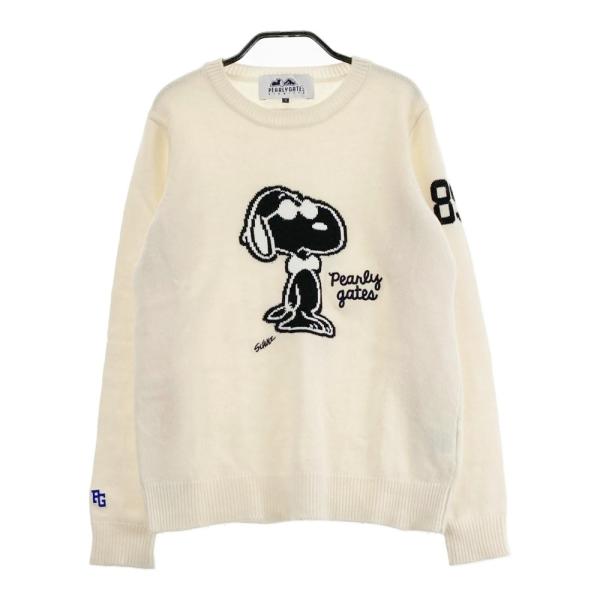PEARLY GATES パーリーゲイツ ×PEANUTS ニットセーター PEARLY GATES パーリーゲイツ ×PEANUTS ニットセーター