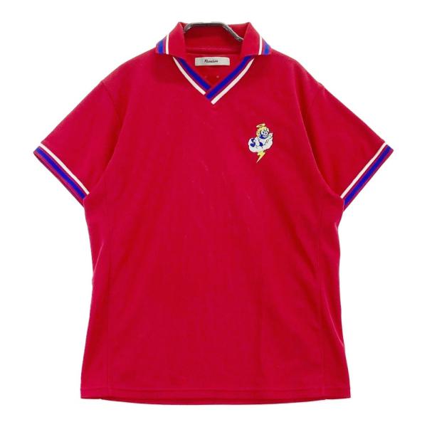 RUSSELUNO ラッセルノ 襟付 半袖Tシャツ レッド系 5 ゴルフ RUSSELUNO ラッセルノ 襟付 半袖Tシャツ レッド系 5 ゴルフ