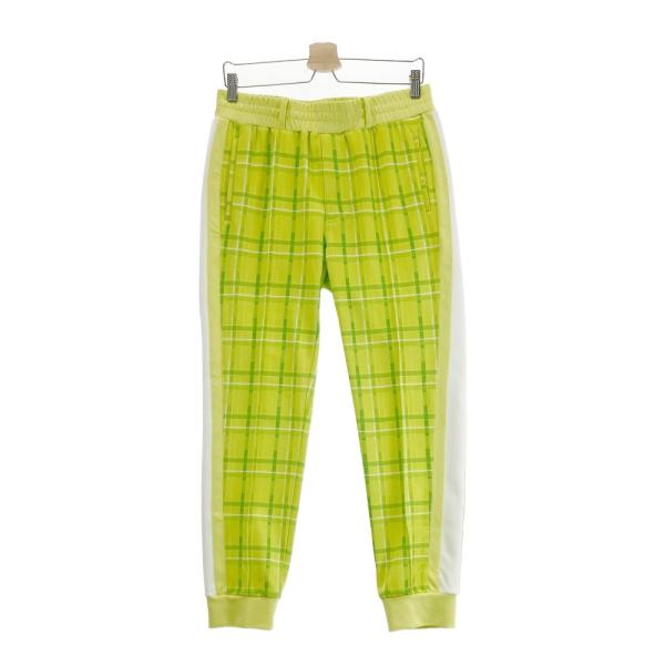 RUSSELUNO ラッセルノ RS-2120706 ジョガーパンツ チェック柄 グリーン