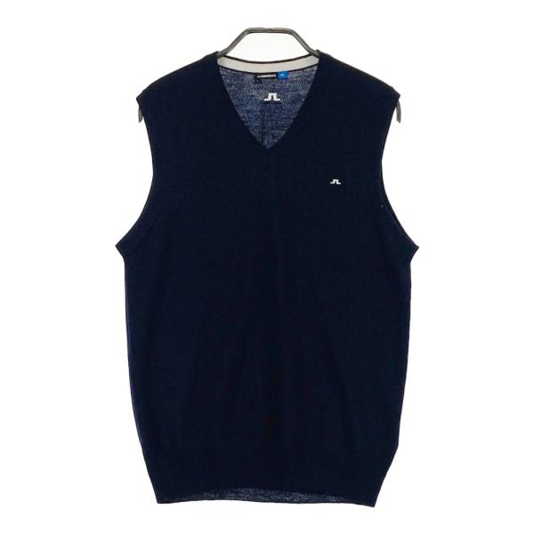 J.LINDEBERG ジェイリンドバーグ ベスト ネイビー系 S ゴルフウェア