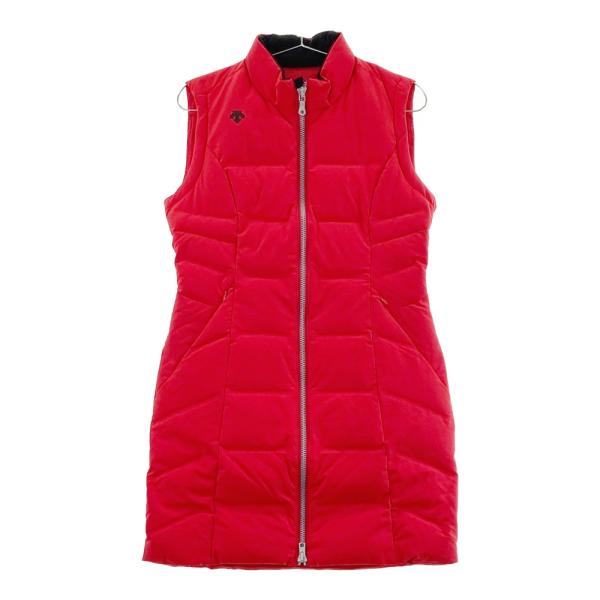 DESCENTE GOLF デサントゴルフ ダウン ワンピース レッド系 M ゴルフ