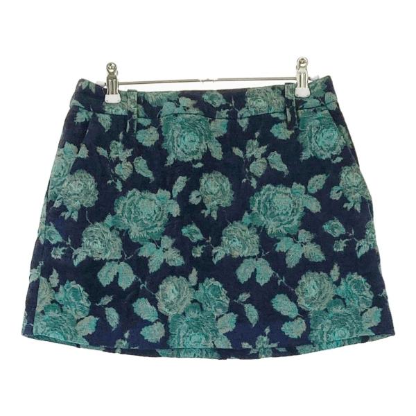 【新品】St Andrews フラワープリント ゴルフスカート　タグ付き St ANDREWS セントアンドリュース インナー付き ストレッチスカート 花