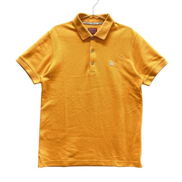 MARK&LONA マークアンドロナ 半袖ポロシャツ オレンジ系 L