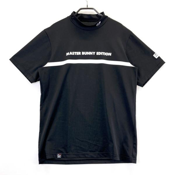 【新品】MASTER BUNNY EDITION メンズ　モックネック　黒　6 MASTER BUNNY EDITION マスターバニーエディション モックネック半袖T