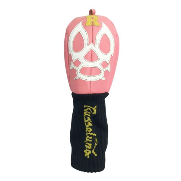 RUSSELUNO ラッセルノ  ヘッドカバー ルチャ  ピンク系 FW [240101434548] ゴルフウェア ストスト RUSSELUNO ラッセルノ ヘッドカバー ルチャ ピンク系 FW