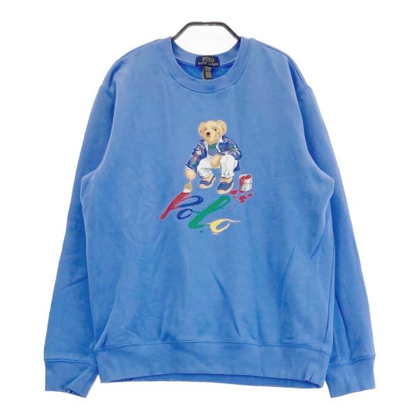 ポロラルフローレン ポロベア ポニー スウェット トレーナー 近年 ブルー L ポロラルフローレン ポロベア ポニー スウェット トレーナー 近年 ブルー L