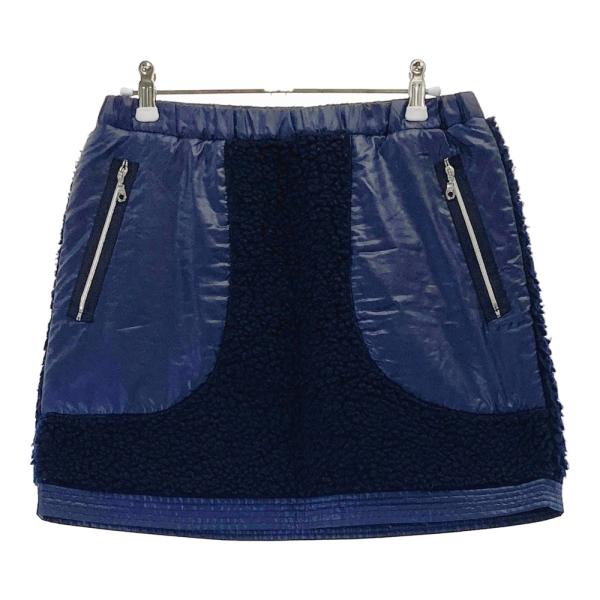 BEAMS GOLF ビームスゴルフ ボア切替 裏地付きスカート ネイビー系 M