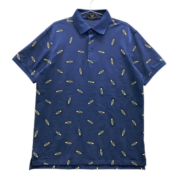 【美品】イーストサイドゴルフ　ポロシャツ ネイビー EASTSIDEGOLF イーストサイドゴルフ 半袖ポロシャツ ブルー系 M ゴルフ