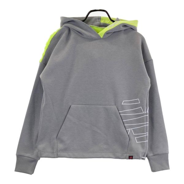 サイズ：1 NEW BALANCE GOLF ニューバランス  切替 長袖パーカー  グレー系 [240101440528] ゴルフウェア レディース ストスト NEW BALANCE GOLF ニューバランス 切替 長袖パーカー グレー系