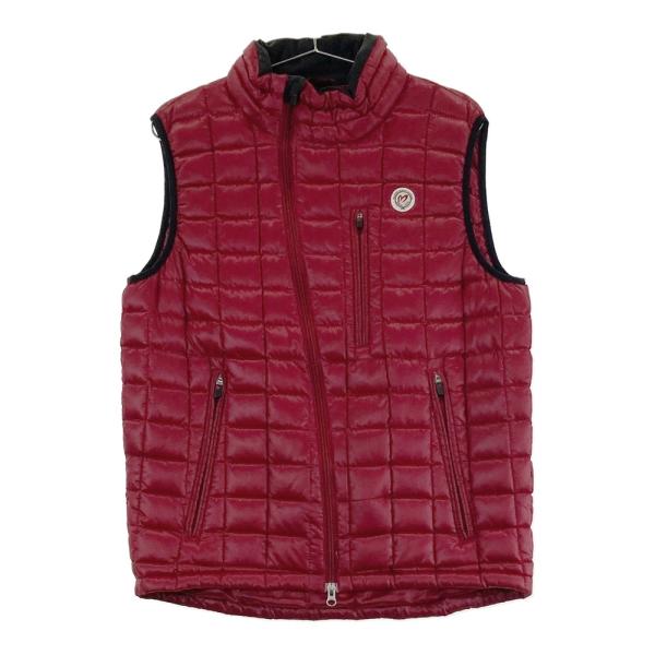 マスターバニーエディション リブ編みニット フルジップブルゾン（RED／4） MASTER BUNNY EDITION マスターバニーエディション ダウン ジップ