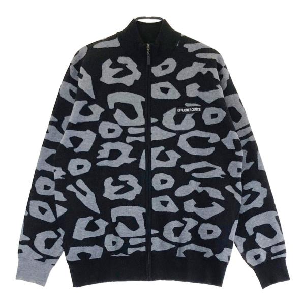 EFFLORESCENCE エフロレッセンス ジャケット Lサイズ EFFLORESCENCE エフロレッセンス ニットジャケット ブラック系