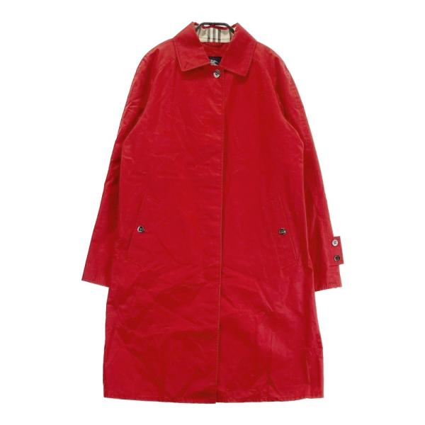 バーバリーズ　ステンカラーコート サイズ40 Lサイズ レッド系 BURBERRY（バーバリー） コットン ステンカラーコート レッド系 9