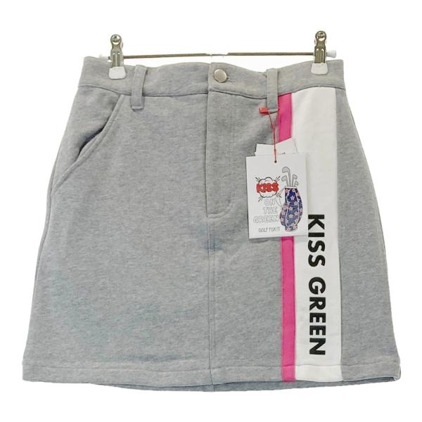 サイズ：1 KISS ON THE GREEN キスオンザグリーン  インナー付 スカート  グレー系 [240101445082] ゴルフウェア レディース ストスト 新品】KISS ON THE GREEN キスオンザグリーン インナー付