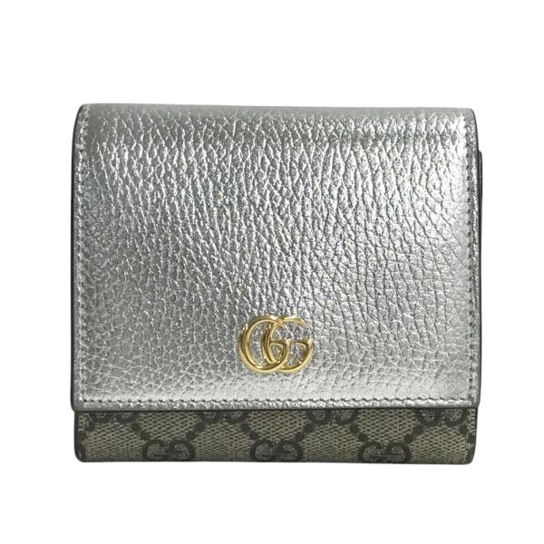 GUCCI グッチ 598587 493075 GGマーモント ミディアムウォレット 財布