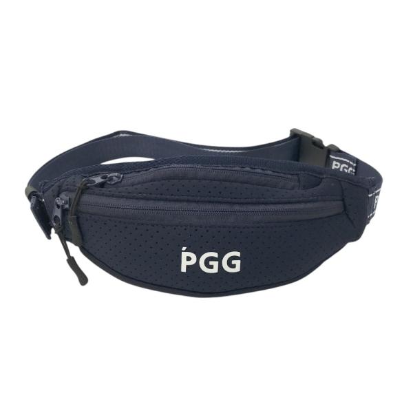 PGG PEARLY GATES パーリーゲイツ ウエストポーチ ネイビー系