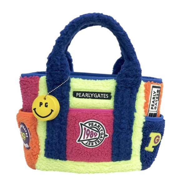 PEARLY GATES パーリーゲイツ 2022年 ボア カートバッグ マルチカラー
