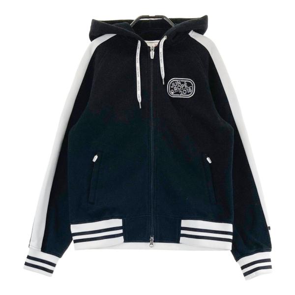 【未使用】JUN&ROPE ジップパーカー ブラック系 ゴルフウェア レディース 未使用】JUN&ROPE ジップパーカー ブラック系 ゴルフウェア レディース