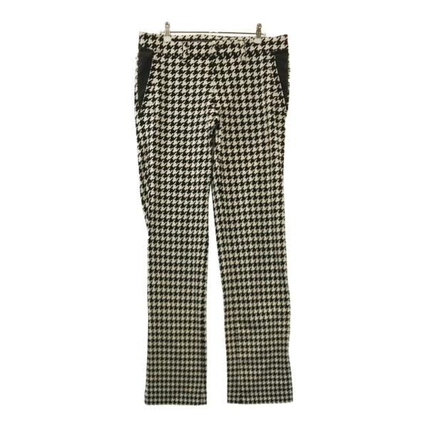 サイズ：82 23区GOLF ニジュウサンクゴルフ  ストレッチパンツ 千鳥柄 ブラック系 [240101447799] ゴルフウェア メンズ ストスト 23区GOLF ニジュウサンクゴルフ ストレッチパンツ 千鳥柄