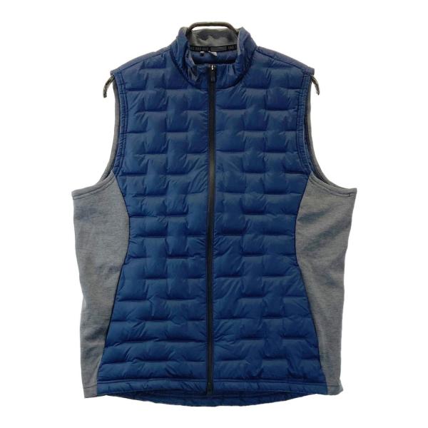 ADIDAS GOLF アディダスゴルフ ダウンジップベスト ネイビー系 サイズ