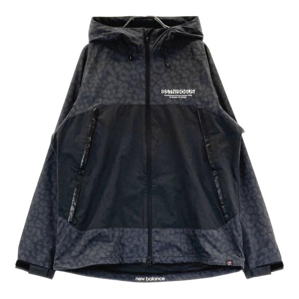 サイズ：5 NEW BALANCE GOLF ニューバランス  ジップパーカー  ブラック系 [240101434003] ゴルフウェア メンズ ストスト サイズ：5 NEW BALANCE GOLF ニューバランス ジップパーカー