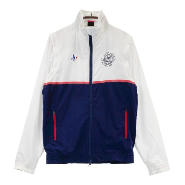 CLUNK クランク 2WAY 蓄熱 長袖ジップジャケット ホワイト系 M ゴルフ