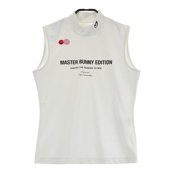 サイズ：1 MASTER BUNNY EDITION マスターバニーエディション  ナイロンジップパーカー  ホワイト系 [240101416863] ゴルフウェア レディース ストスト サイズ：1 MASTER BUNNY EDITION マスターバニーエディション