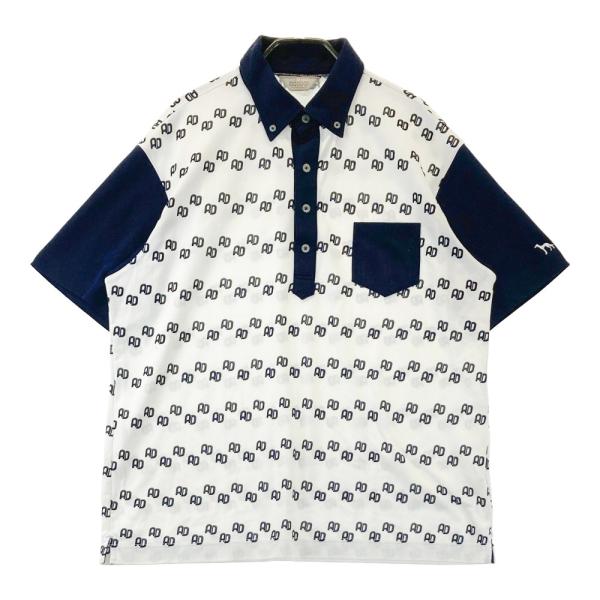 未使用品 メンズ アダバット adabat 半袖ポロシャツ 50(LL) 白