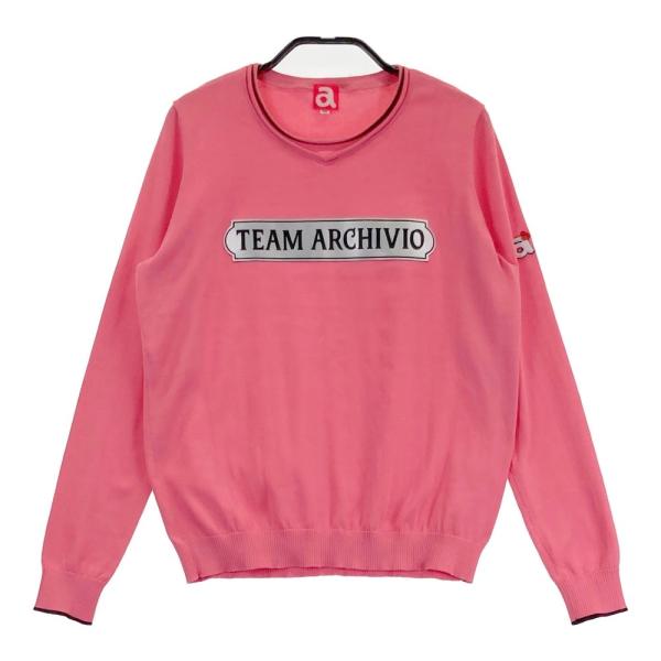 ARCHIVIO アルチビオ ニットセーター ピンク系 36 ゴルフウェア