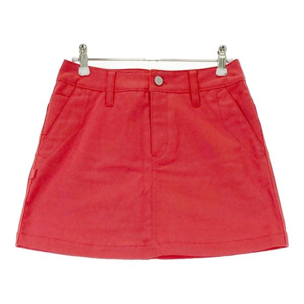JACK BUNNY ジャックバニー インナー付 ストレッチスカート レッド系 0
