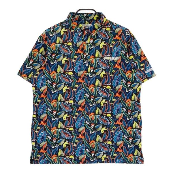 JACK BUNNY 総柄 半袖ポロシャツ メンズレディースセット JACK BUNNY
