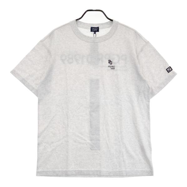 サイズ：6 PEARLY GATES パーリーゲイツ 2024年モデル 半袖Tシャツ  グレー系 [240101453789] ゴルフウェア メンズ ストスト 新品】PEARLY GATES パーリーゲイツ 2024年モデル 半袖Tシャツ