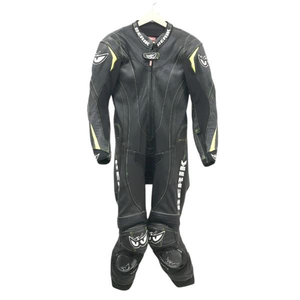 BERIK ベリック MFJ公認 レーシングスーツ ブラック系 S バイクウェア