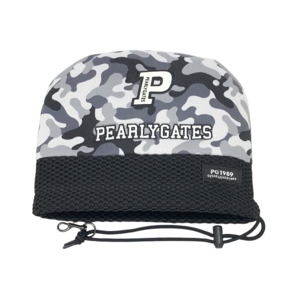 PEARLY GATES パーリーゲイツ 2023年モデル アイアンカバー カモフラ 迷彩柄 グレー系 IR [240101455523] ゴルフウェア ストスト PEARLY GATES パーリーゲイツ 2023年モデル アイアンカバー