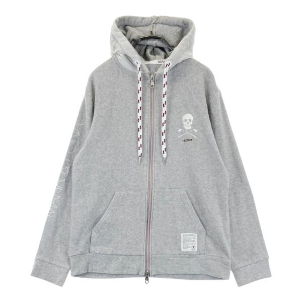 MARK&LONA 50 パイルパーカー Tシャツ セット MARK&LONA マークアンドロナ ジップパーカー パイル グレー系 M ゴルフ